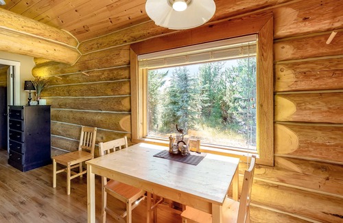 Lac Le Jeune Cabin | Lakefront wilderness resort cabin with private deck, grill, & WiFi
