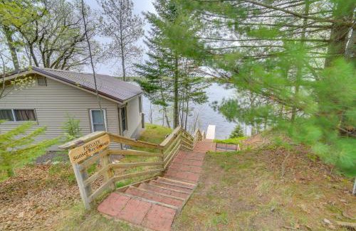 Townsend House | Lakefront Wisconsin Home with Boat Dock and Fire Pit!