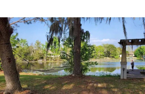 Deltona Lakes House | Lakehouse Getaway/Fish/Private Dock/Dogs Ok