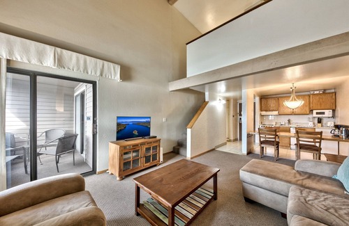 South Lake Tahoe Condo | Lakeland Village #304 - 1BR+Loft! Sauna, Beach, Pool