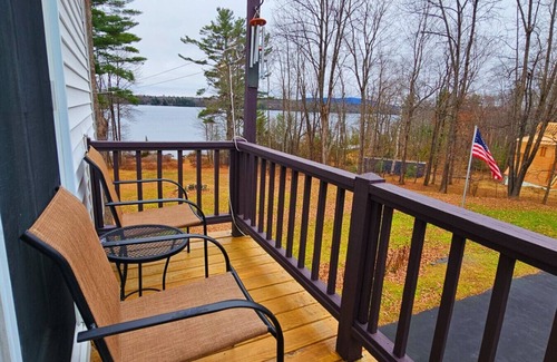 Monson Apartment | Lakeshore Retreat- Walk to town*Snowmobile Access