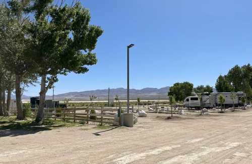 Olancha RV Rental | Lakeside Camping RV Site #11 near Alabama Hills
