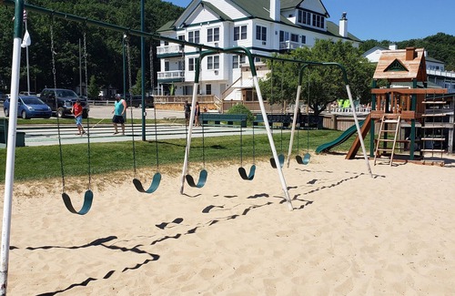 Onekama Condo | Lakeside Condo @ Portage Point Resort on Portage Lake w/access to Lake Michigan!