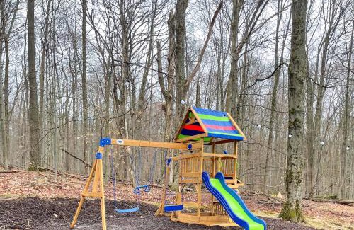 Lake Ariel House | Lakeside, Dock, Hot Tub, Kayaks, Arcade, Playset