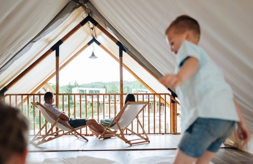 Sankt Michael bei Bleiburg RV Rental | Lakeside Family Tent - Lakeside Petzen Glamping