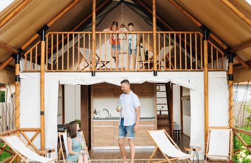 Sankt Michael bei Bleiburg RV Rental | Lakeside Family Tent - Lakeside Petzen Glamping