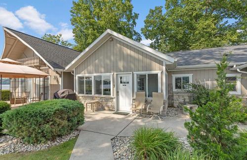 Newaygo Apartment | Lakeside Getaway with Dock, Firepit, Grill