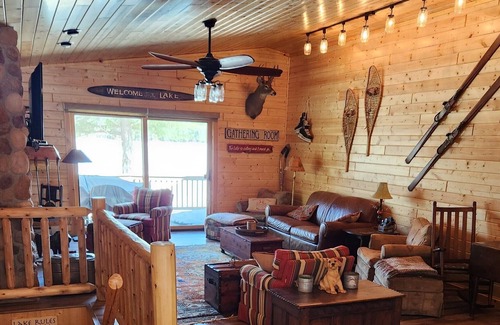Lake Tomahawk House | Lakeside home with plenty of space for quiet relaxation or rousing family fun!