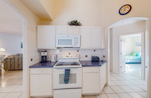 Eagle Pointe South House | Lakeside home with a furnished lanai, private pool, washer/dryer, & AC
