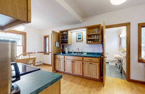 Neshobe Beach House | Lakeside house, waterfront views, kayak launch, wrap-around porch, w/d, wifi