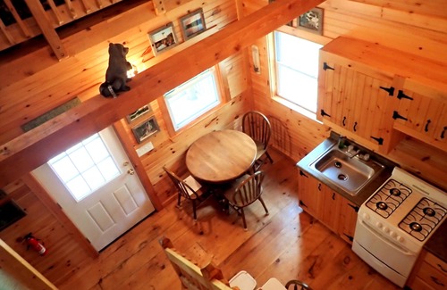 Whitney Cabin | Lakeside Ice Fishing Cabins, Snowmobile trails for the Whole Family