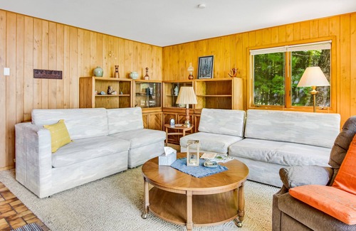 Conover House | Lakeside living with dock access, firepit, grill, & W/D - dog-friendly