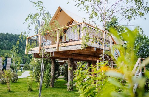 Sankt Michael bei Bleiburg RV Rental | Lakeside Sky Tent - Lakeside Petzen Glamping