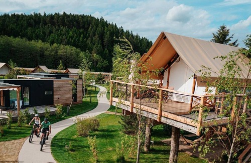 Sankt Michael bei Bleiburg RV Rental | Lakeside Sky Tent - Lakeside Petzen Glamping