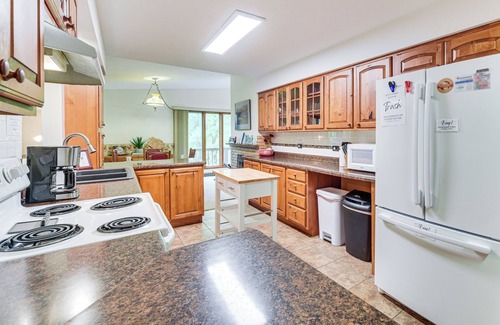 Spooner House | Lakeside Spooner Home w/Game Room & Views!