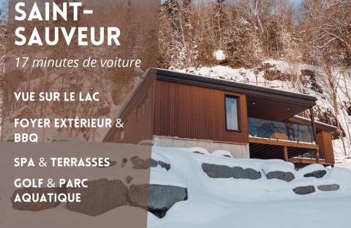 Les Pays-d'en-Haut Regional County Municipality Ski Chalet | Lakeview Mid Century Luxury Cottage