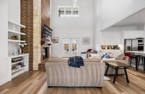 Lakewood Village House | Lakeview Oasis Home with Spa near Lake Lewisville