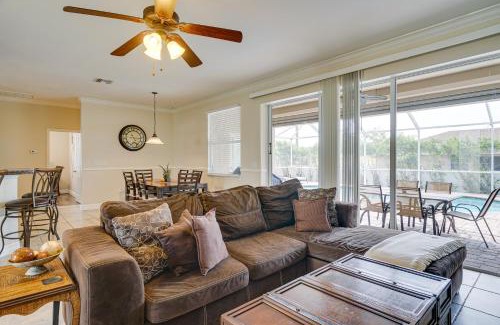 Trafalgar House | Lanai and Pool Family-Friendly Home in Cape Coral