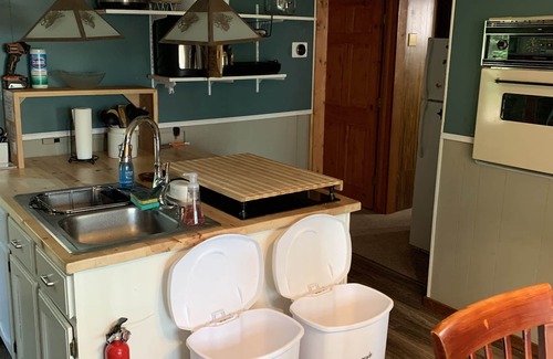 Land O Lakes Cabin | Land O' Lakes Cozy Cabin on Little Portage Lake Amazing Views! w/Screen Porch.