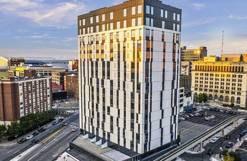 Greektown Historic District Apartment | Landing at eXchange - Studio in Downtown Detroit