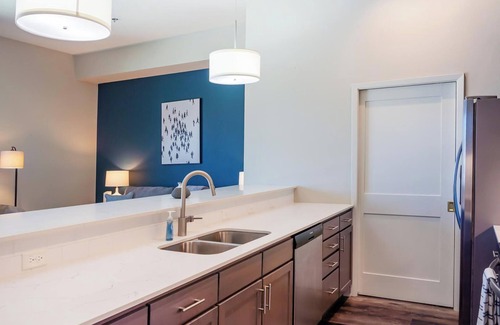 Brady Arts District Apartment | Landing | Chic 1BD, Clubhouse, Rooftop Lounge