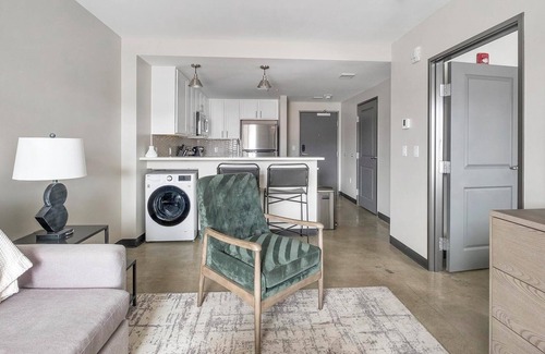 Five Points South Apartment | Landing | Chic 1BD, Gym, Courtyard