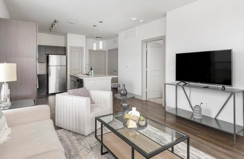 Haltom City Apartment | Landing | Modern 1BD, Clubhouse, Yoga Studio
