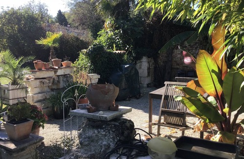 Festalemps House | Landlust im Perigord in Einem Ausgebauten Scheunenhaus mit Suptropischem Garten