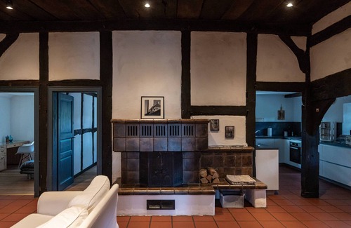 Hepstedt House | Landromantik Unter Reet - Ferienhaus mit Sauna und Kamin