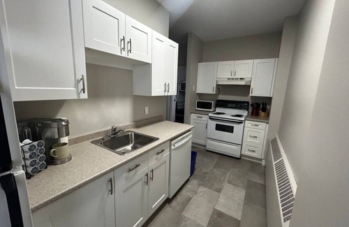 Saint John Apartment | Large 2BR Condo in the Heart of Uptown Coffee, Wifi