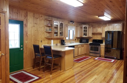 Spirit Lake Cabin | Large 3 Level Cabin located on 2 acres across the road from East Lake Okoboji