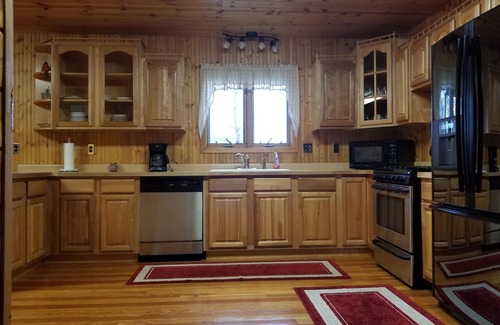 Spirit Lake Cabin | Large 3 Level Cabin located on 2 acres across the road from East Lake Okoboji