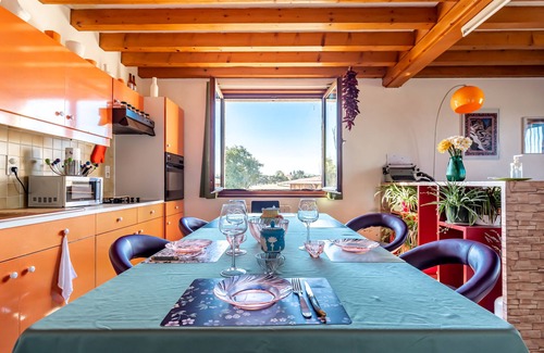 Chasse-sur-Rhone Apartment | Large 75m2 apartment with quiet view 25km from Lyon