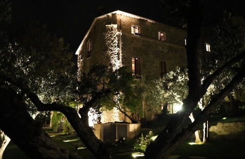 Castel d'Arno Apartment | Large and beautiful apartment with a view in a farmhouse with swimming pool, sleeps 9