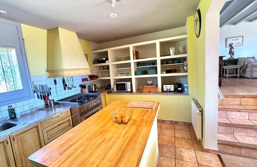 Roses Villa | Large and quiet charming property in the heart of olive trees- 7 mn of the beach