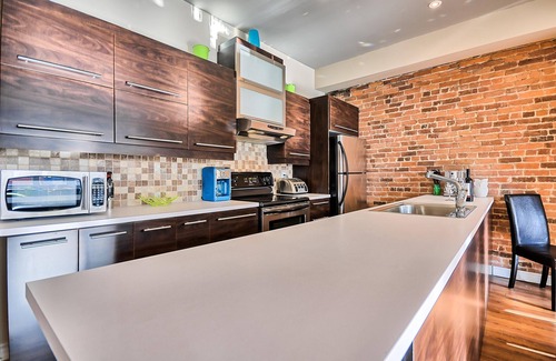 Gay Village Condo | Large apartment with Roof terrace and Private parking at low cost