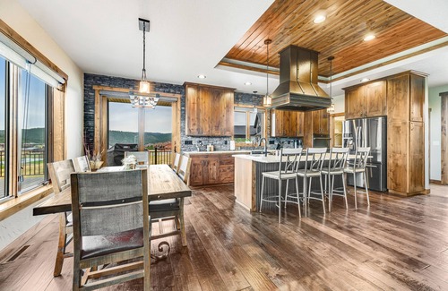 Sturgis House | Large Black Hills home near Mount Rushmore with private hot tub & pool table