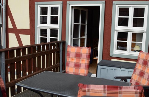 Quedlinburg Apartment | Large, bright apartment in the monument with balcony and a great Schloßblick