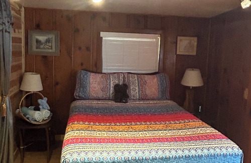 Medicine Park House | Large cabin retreat in downtown Medicine Park Walking distance Pet-friendly!