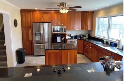 Pittsfield House | Large, comfortable house and yard located on a beautiful lake.