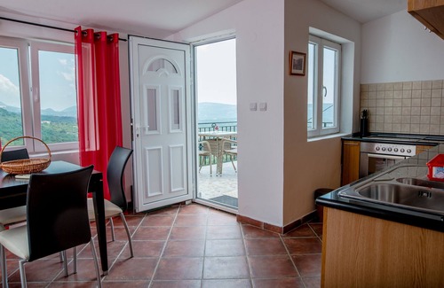 Tivat Apartment | Large Communal Pool, Sun Terraces, Sea and Mountain Views, 2 km to sea