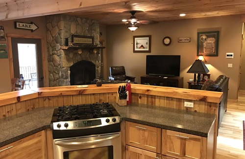 Bolton Landing House | Large Family Friendly ADK Home on Private Lot, Lake Access, & 40' Dock