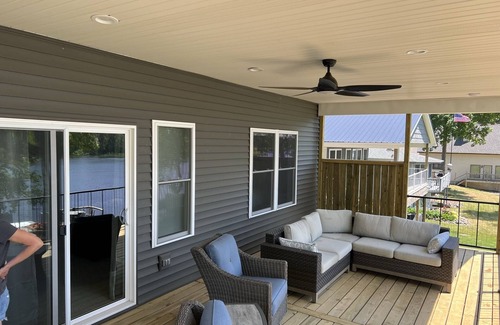 Angola House | Large Family Lakehouse on Crooked Lake, Angola, IN-Beautiful Views Outdoor Oasis