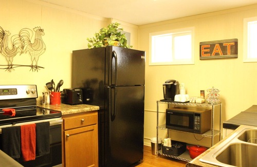 Nashville Apartment | LARGE Guest Suite w/private entrance, deck, and firepit, Sleeps 4, 3 queen beds