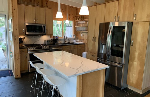 Fire Island Pines House | Large Heated Pool, Hot Tub, AC, Roof Deck, PINES home near Harbor!