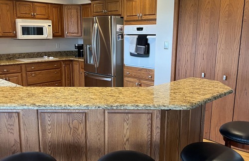 Boone House | Large home on golf course, close to Seven Oaks, Ledges Park & ISU. Sleeps 12+