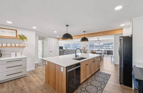 Willow Point House | Large Home with Sweeping Lake Views, Heated Private Pool and Hot Tub