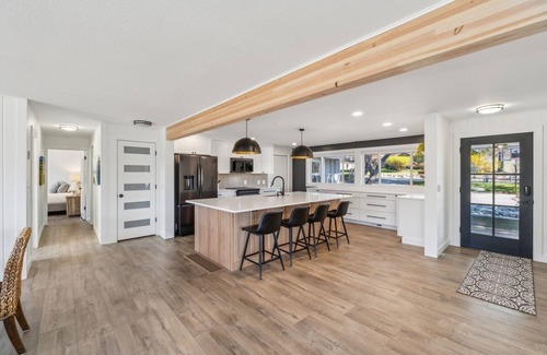Willow Point House | Large Home with Sweeping Lake Views, Heated Private Pool and Hot Tub