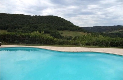 Ambeyrac House | Large house with superb views over the Lot valley with private pool