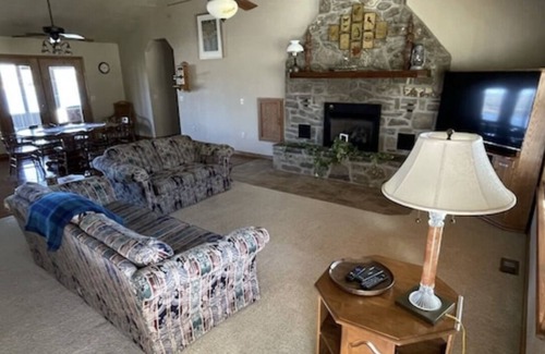 Horseshoe Bend House | Large lakefront home on beautiful Crown Lake! Spacious 3300 square feet!